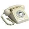 Image de téléphone rétro GPO 746 blanc