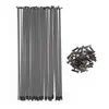 Image de BSD Stainless Butted BMX Rayons (190mm - Noir)