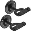 Image de gst42-2-bk 2 supports muraux pour guitare - noir