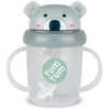 Image de TUM TUM Tasse avec paille lestée, Tasse anti-fuite, Tasse d’Apprentissage pour Bébé, Couvercle Rabattable, Paille en Silicone (Kevin le Koala 200ml) en occasion ou reconditionné