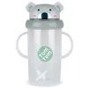 Image de TUM TUM Tasse avec paille lestée, Tasse anti-fuite, Tasse d’Apprentissage pour Bébé, Couvercle Rabattable, Paille en Silicone (Kevin le Koala 300ml) en occasion ou reconditionné