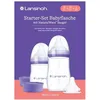 Image de Lansinoh Set biberons PP et tétines NaturalWave 160ml et 240ml | Pack évolutif bébé dès 1 mois, 2 biberons plastique Polypropylène: 160ml, Système anti-colique, Idéal naissance en occasion ou reconditionné