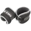 Image de Leste poignet et chevilles Fitness-Mad (x2) Noir 2 kg KFW4084
