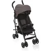 Image de Poussette canne Travelite - 7 kg, pliage compact, de la naissance à 15 kg - Black and Grey