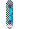 Image de Skateboard Complet Speed Demons Checkers (7.75" - Noir/Bleu)