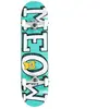 Image de Skateboard Complet Meow Logo (8" - Bleu-vert)