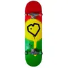 Image de Skateboard Complet Blueprint Spray Heart V2 (8" - Rasta 2)