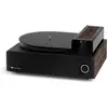 Image de Système de musique premiere v1 - double tourne-disque bluetooth, haut-parleurs stéréo internes, caisson de basse sans fil avec diffusion de vinyle