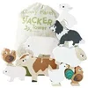 Image de figurine des animaux de la ferme en bois