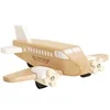 Image de Avion en bois naturel 20cm
