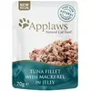 Image de Applaws Sachet De Gelée-thon Maquereau 178-275 Nourriture Humide Pour Chat