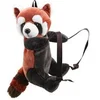 Image de Sac à dos Puppet Company Animal Panda Roux Rose pour enfant