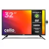 Image de Cello TV 32 Pouces LED HD Ready avec Lecteur DVD Intégré   Triple Tuner DVB-T2/S2/C, USB Enregistrement, 3X HDMI, Non Smart, Design Compact en occasion ou reconditionné