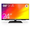 Image de Cello C2424F Téléviseur LED HD 24 Pouces avec Cadre intégré Lecteur DVD Triple Tuner (DVB-C/-S2/-T2) Son Parfait Idéal pour Les Petites pièces en occasion ou reconditionné