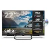 Image de Cello CTRAV-22TZF Smart TV 22 Pouces avec Lecteur DVD intégré, 12 V/230 V, Tizen OS de Samsung, Gaming Hub, Bluetooth, Triple Tuner intégré, pour Camping-Car et Bateau en occasion ou reconditionné