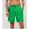 Image de Superdry Homme Short de Bain Polo Recyclé 43 cm Vert Taille: S