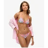 Image de Superdry Femme Haut de Bikini Triangle à Nouer Rose Taille: 40