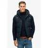 Image de Superdry - Everest Hooded Puffer Gilet - Doudoune homme Eclipse Navy - XL