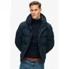 Image de Superdry - Everest Short Hooded Puffer - Doudoune homme Eclipse Navy - M