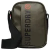Image de Superdry Femme Logo Imprimé Sac Bandoulière Tarp, Verte