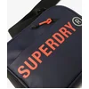 Image de Superdry Femme Imprimé Tarp Sac Bandoulière, Bleu Marine & Orange