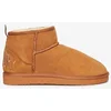 Image de Superdry Femme Suède Logo Brodé Sherpa Mini Bottes, Brun, Pointure: 5-6