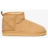 Image de Superdry Femme Suède Logo Brodé Sherpa Mini Bottes, Brun Clair, Pointure: 5-6