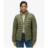 Image de Superdry Femme Doudoune Fuji Lite Vert Taille: 40