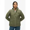 Image de Superdry - Fuji Lite Padded Jacket - Doudoune femme Dusty Olive Green - L