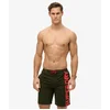 Image de Superdry Homme Short de Surf Classique à Logo Longueur 48 cm Green Taille: L