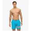 Image de Superdry Homme Short de Bain à Motif Longueur 43 cm Blue Taille: S