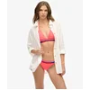 Image de Superdry Femme Bas de Bikini Classique à Rayures Red Taille: 42
