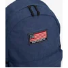 Image de Superdry Femme Coton Insigne De Logo Workwear Montana Sac À Dos En Toile, Bleu Marine & Rouge