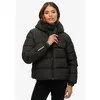 Image de Superdry - Hooded Sports Puffer Jacket - Doudoune femme Black - L