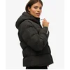 Image de Superdry Femme Doudoune à Capuche Sports Black Taille: 42