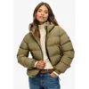 Image de Superdry - Hooded Sports Puffer Jacket - Doudoune femme Khaki - M