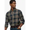 Image de Superdry - L/S Cotton Lumberjack Shirt - Chemise homme Bryce Check Navy - XXL