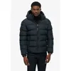 Image de Superdry - Hooded Sports Puffer Jacket - Doudoune homme Eclipse Navy / Eclipse Navy - S