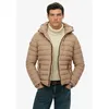 Image de Superdry - Hooded Fuji Padded Jacket - Doudoune homme Winter Twig Beige - XXL