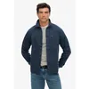 Image de Superdry - Merchant Linen-Blend Overshirt - Chemise homme Lauren Navy - XL
