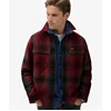 Image de Superdry Homme Surchemise Wool Miller Red Taille: M
