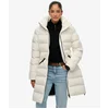 Image de Superdry Femme Veste Matelassée City Mi-longue White Taille: 44