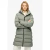 Image de Superdry - City Mid Padded Jacket - Doudoune femme Freestyle Green - XS