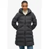 Image de Superdry - City Mid Padded Jacket - Doudoune femme Ebony - M