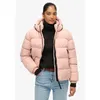 Image de Superdry - Hooded Sports Puffer Jacket - Doudoune femme Vintage Blush - M