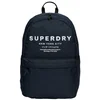 Image de Superdry Femme Impression Graphique Montana Sac À Dos, Bleu Marine & Blanc