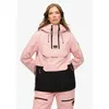 Image de Superdry - Freestyle Overhead Ski Jacket - Veste ski femme Dull Pink - XS