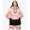 Image de Superdry Femme Veste de Ski Freestyle Overhead Pink Taille: 36