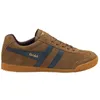Image de Gola - Harrier - Chaussures lifestyle homme Tobacco / Navy / Burgundy - 43