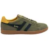 Image de Gola - Equipe II Suede - Chaussures lifestyle homme Khaki / Navy / Sun - 42